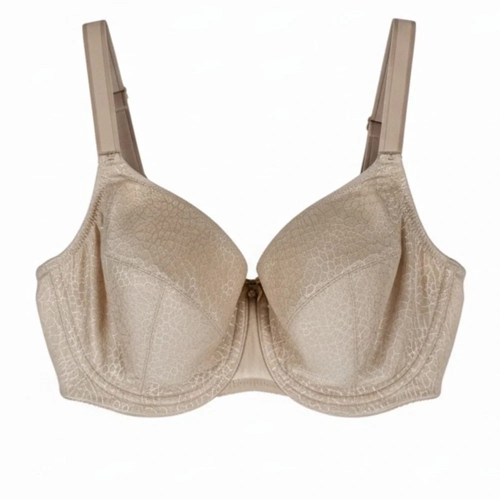 Chantelle C Magnifique Seamless Unlined Minimizer Bra C18910 38H Hazelnut Tan